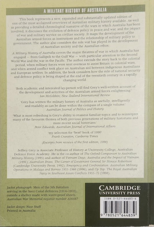 A Military History of Australia - Oakmont Books