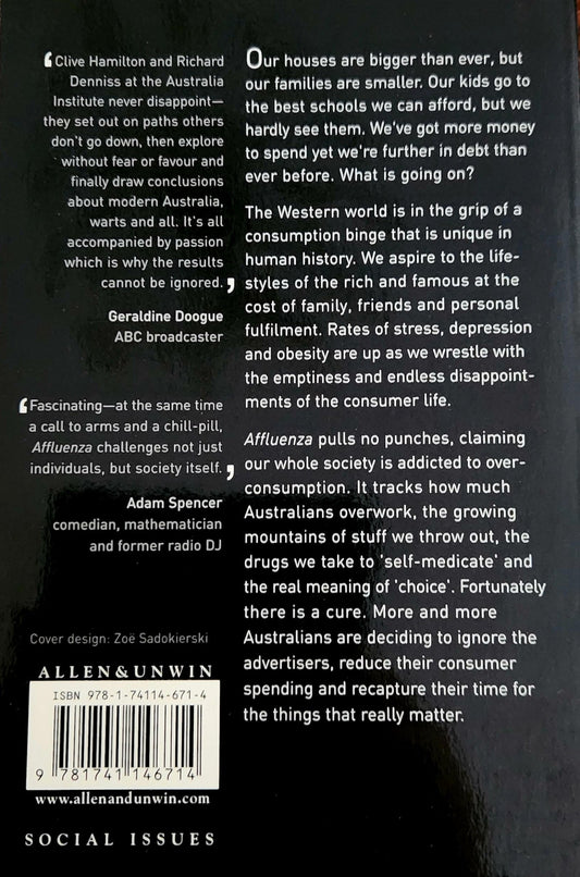 Affluenza: When too much is never enough - Oakmont Books