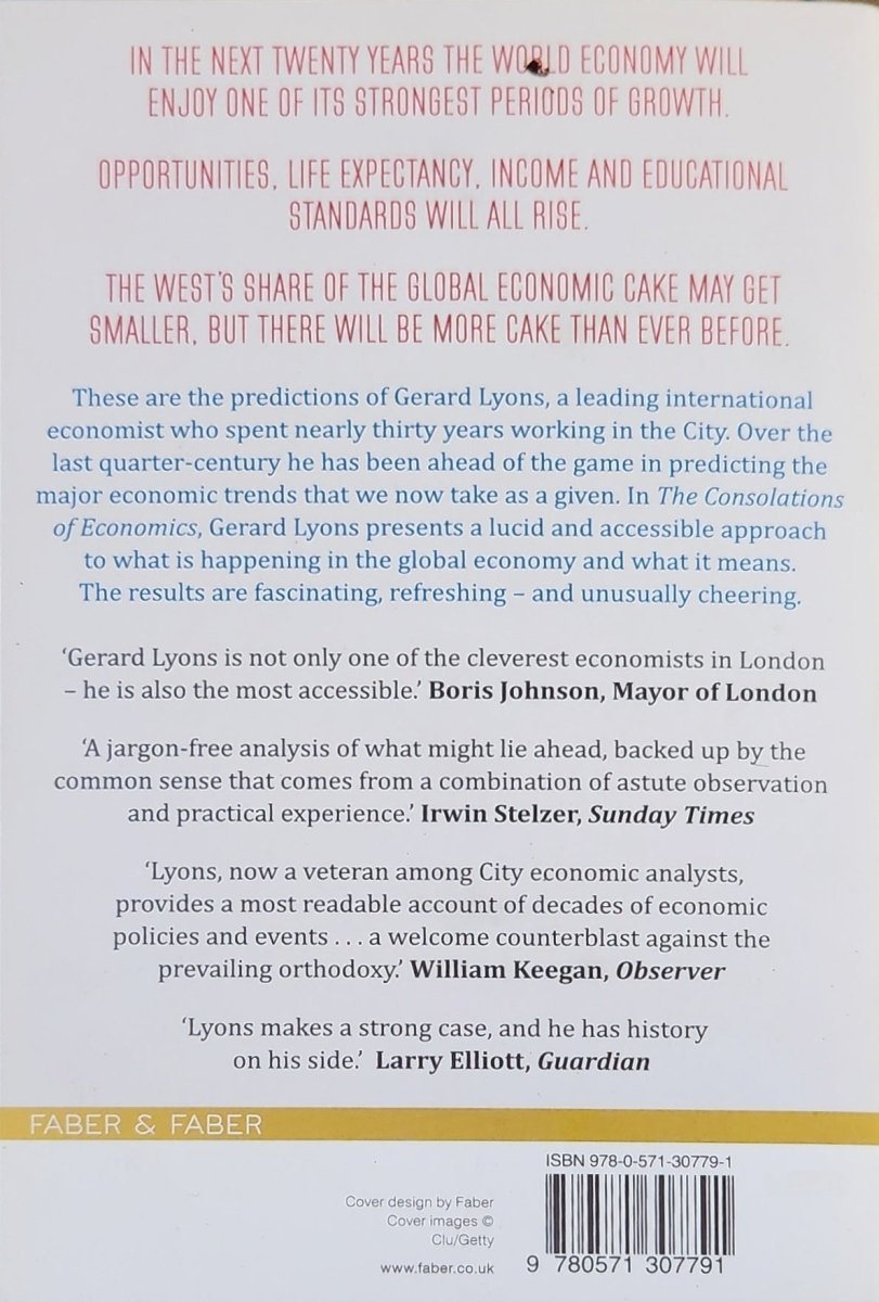 Consolations of Economics - Oakmont Books