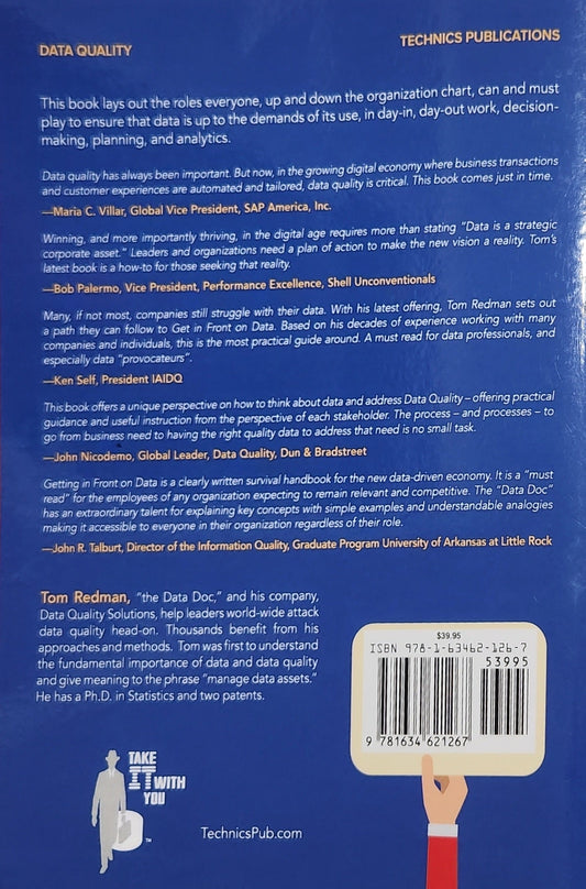 Getting in Front on Data: Who Does What - Oakmont Books