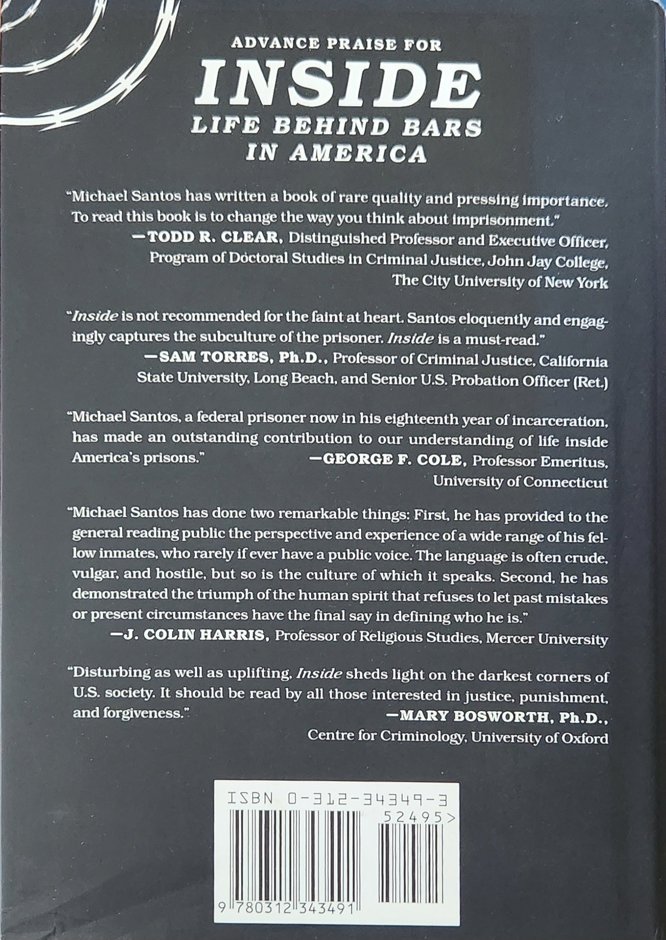 Inside: Life Behind Bars in America - Oakmont Books