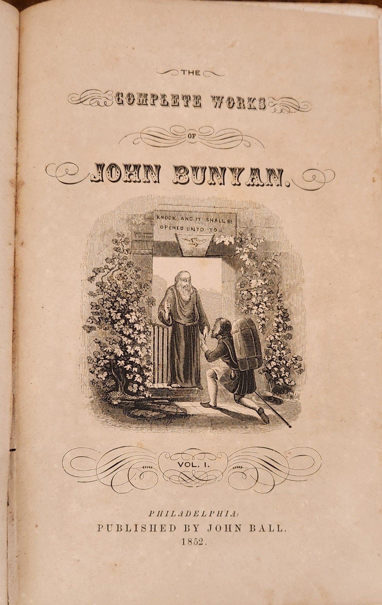 John Bunyan's Complete Works (RARE 1852 EDITION) - Oakmont Books