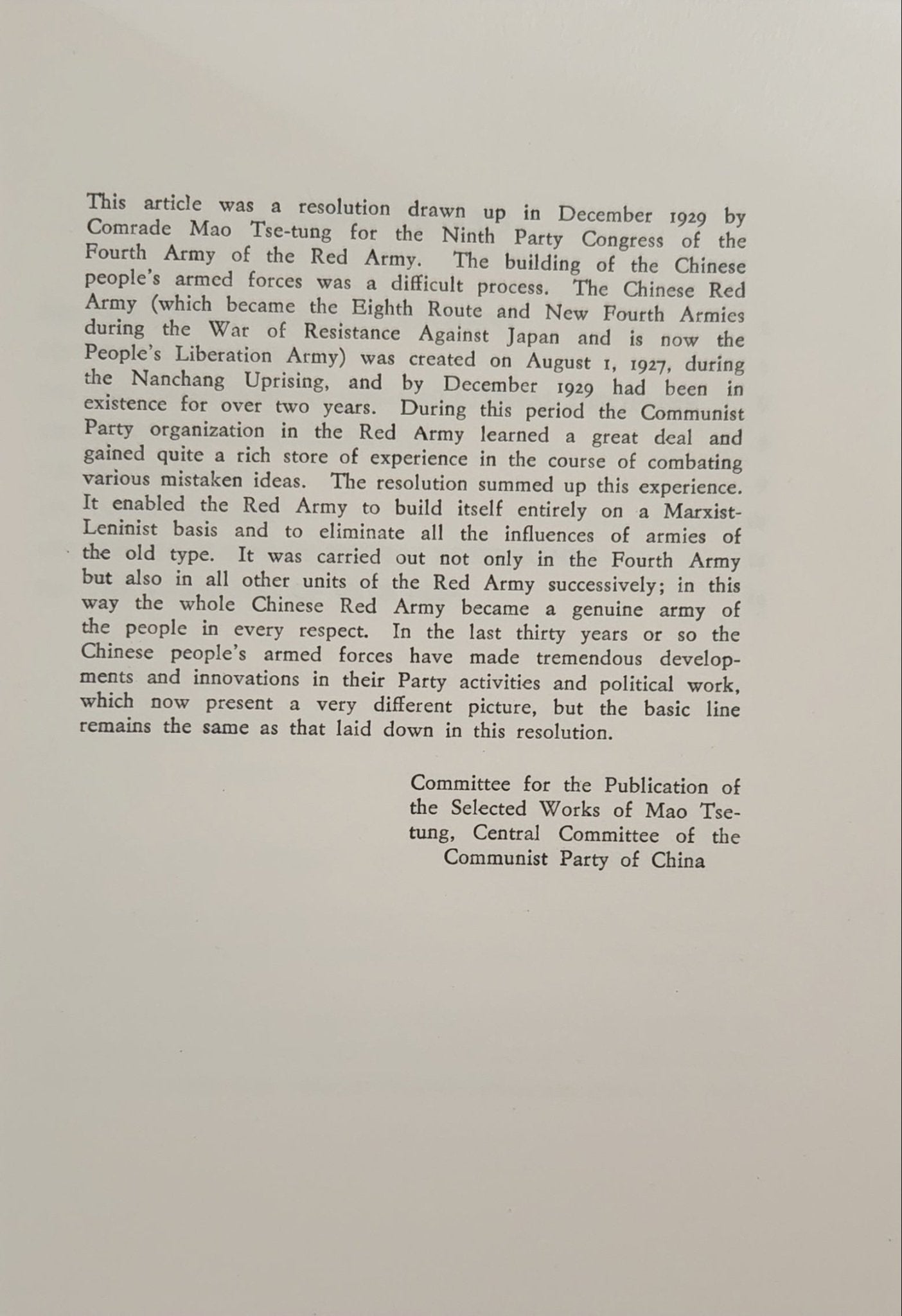 Mao Tse - Tung (Zedong) Writings (RARE) - Oakmont Books