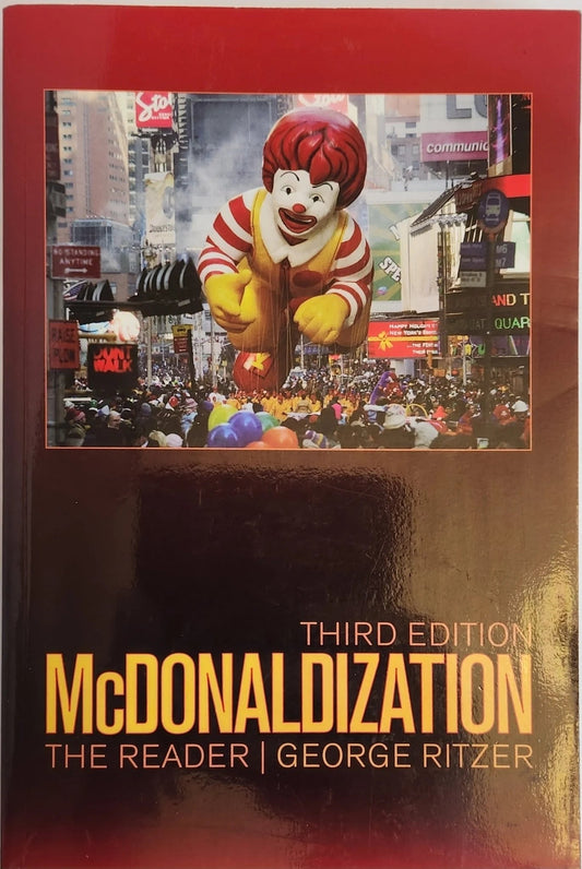 McDonaldization: The Reader - Oakmont Books