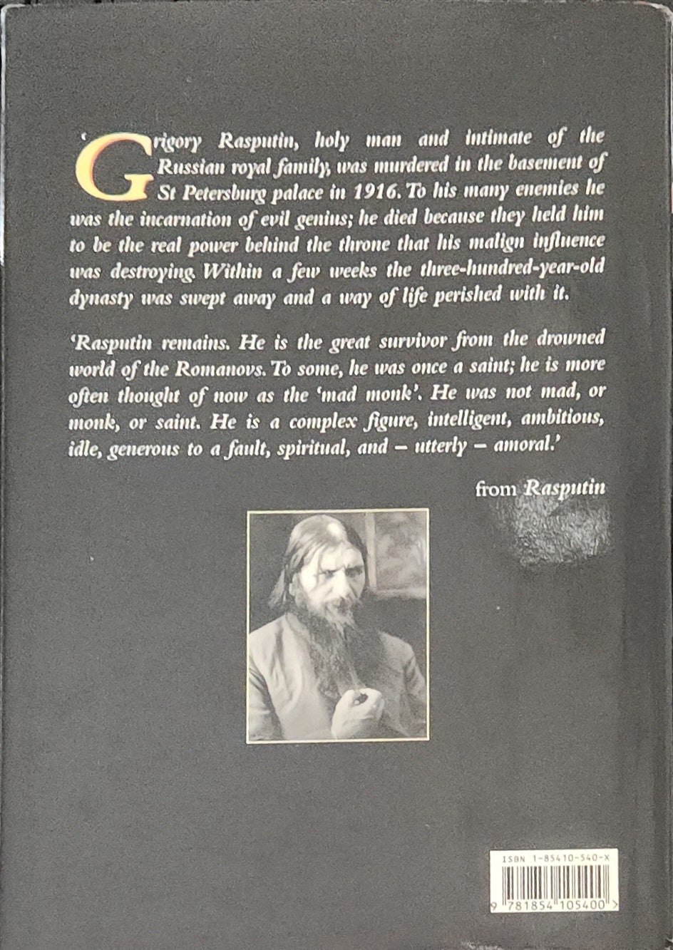 Rasputin: The Saint Who Sinned - Oakmont Books