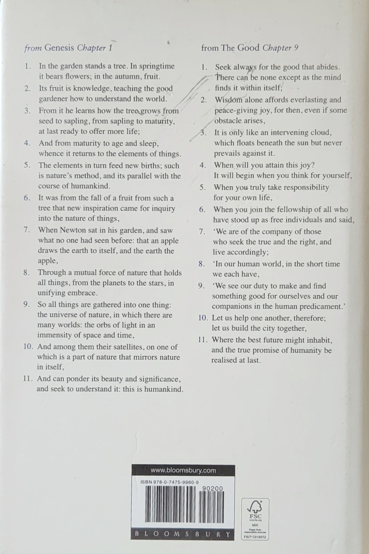 The Good Book: A Secular Bible: A Secular Bible - Oakmont Books