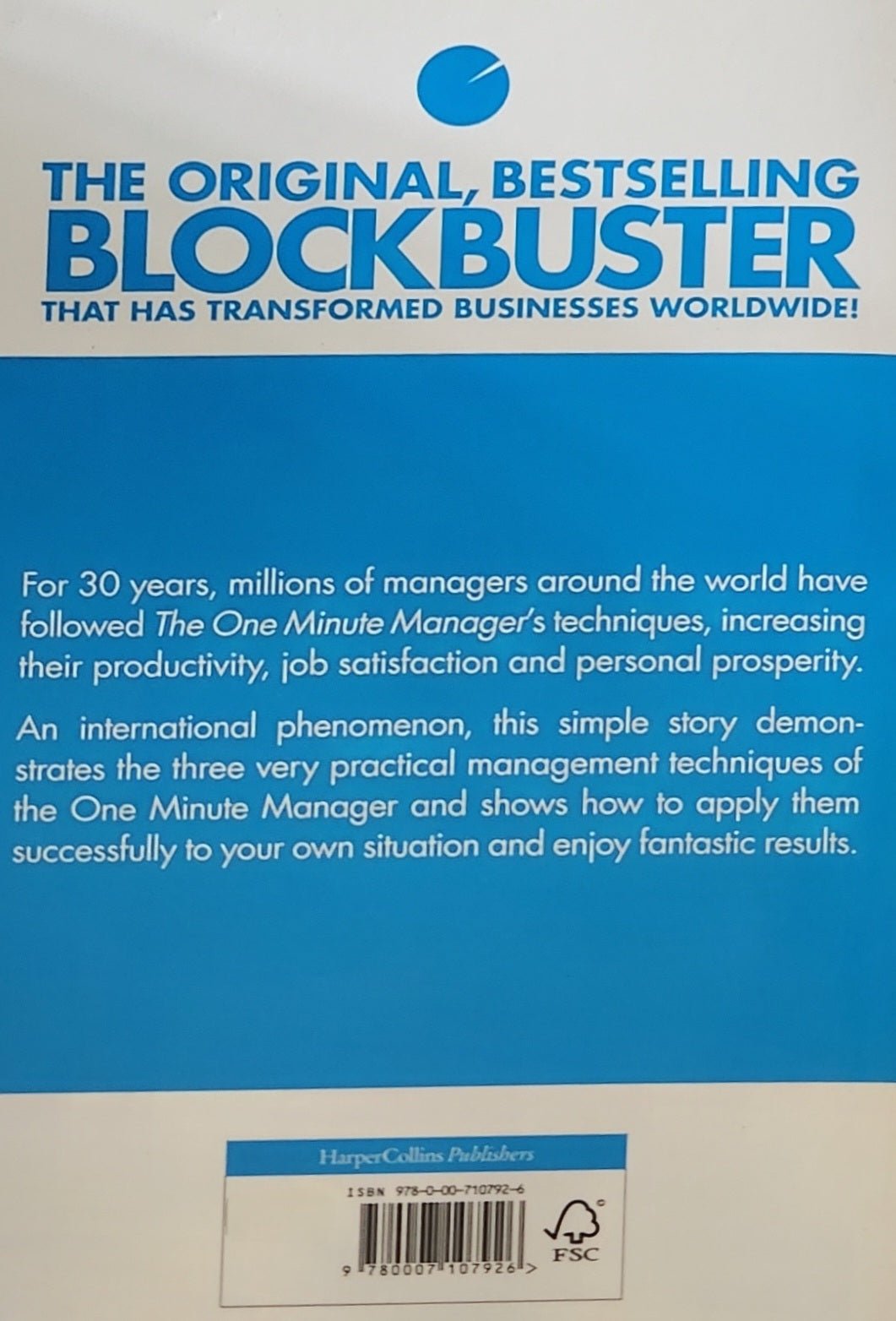 The One Minute Manager - Oakmont Books