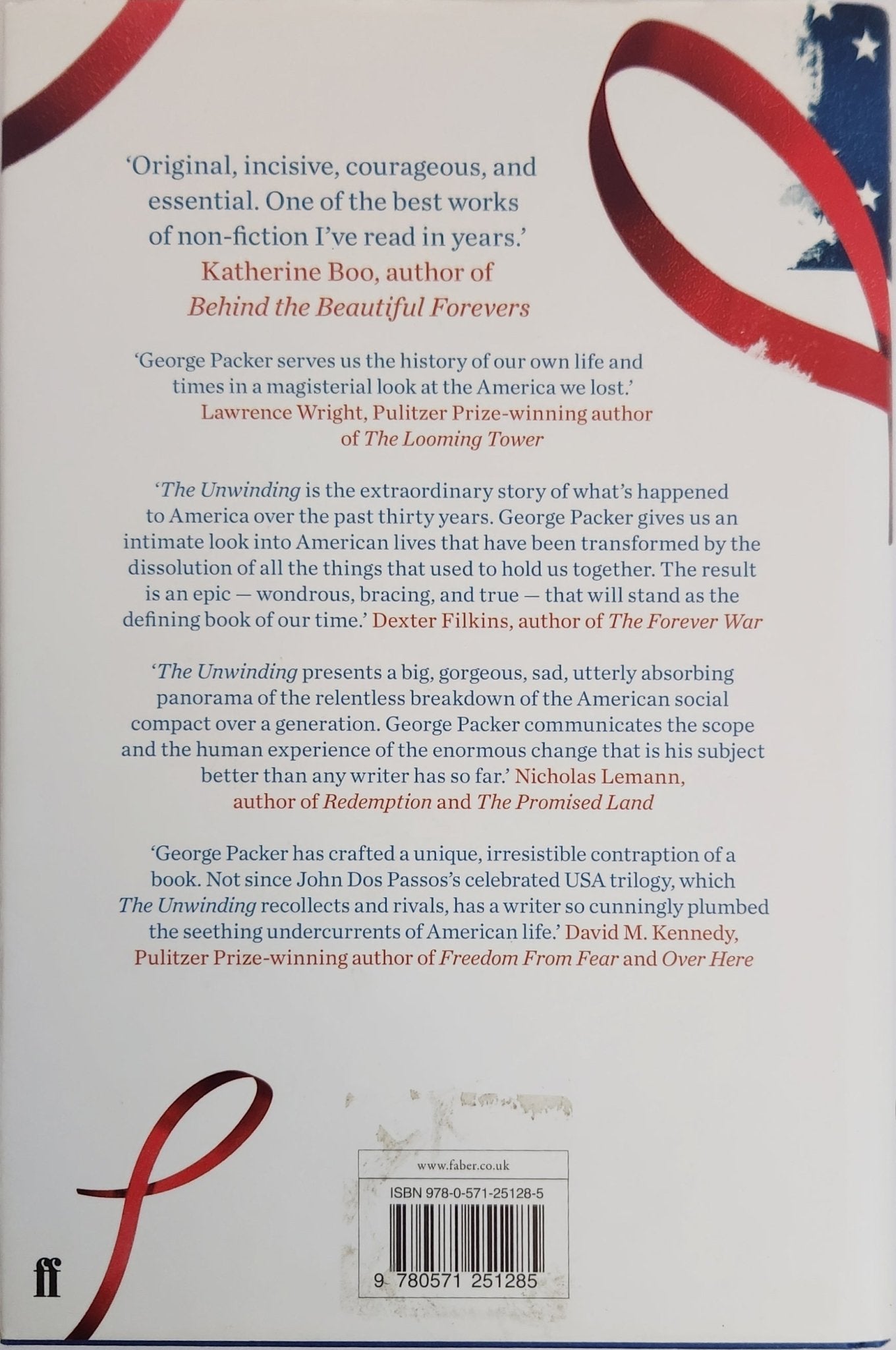 The Unwinding: An Inner History of the New America - My Store