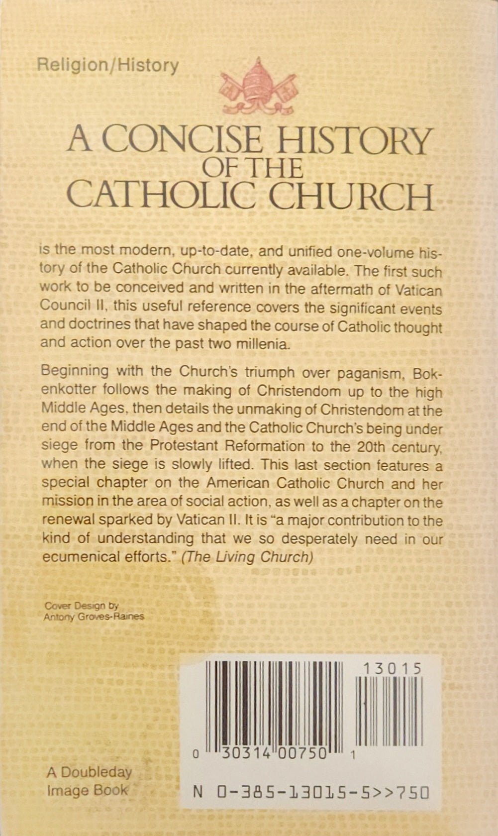 A Concise History of the Catholic Church (1979 edition) - Oakmont Books
