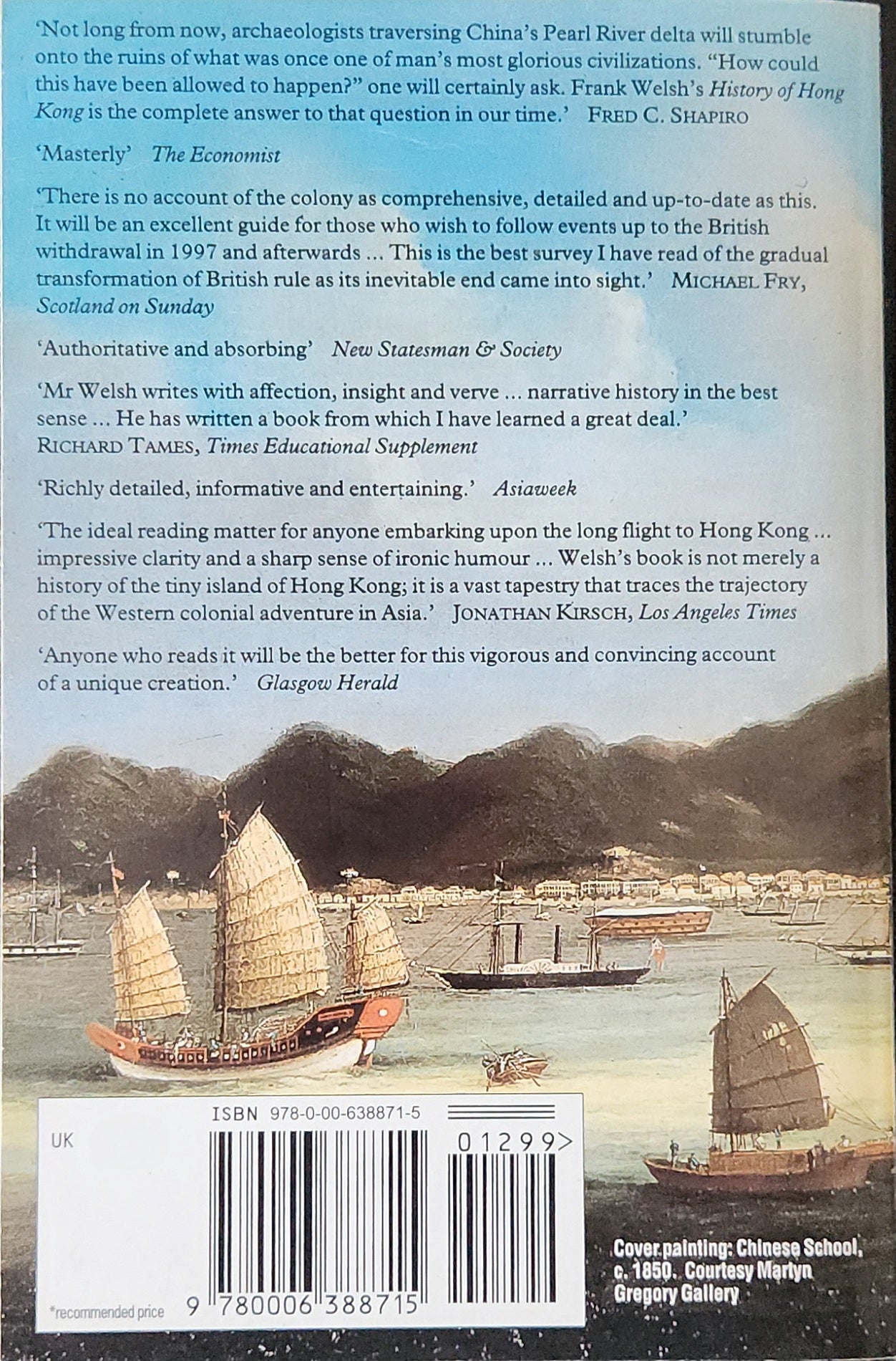 A History of Hong Kong - Oakmont Books