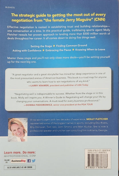 A Winner's Guide to Negotiating: How Conversation Gets Deals Done - Oakmont Books
