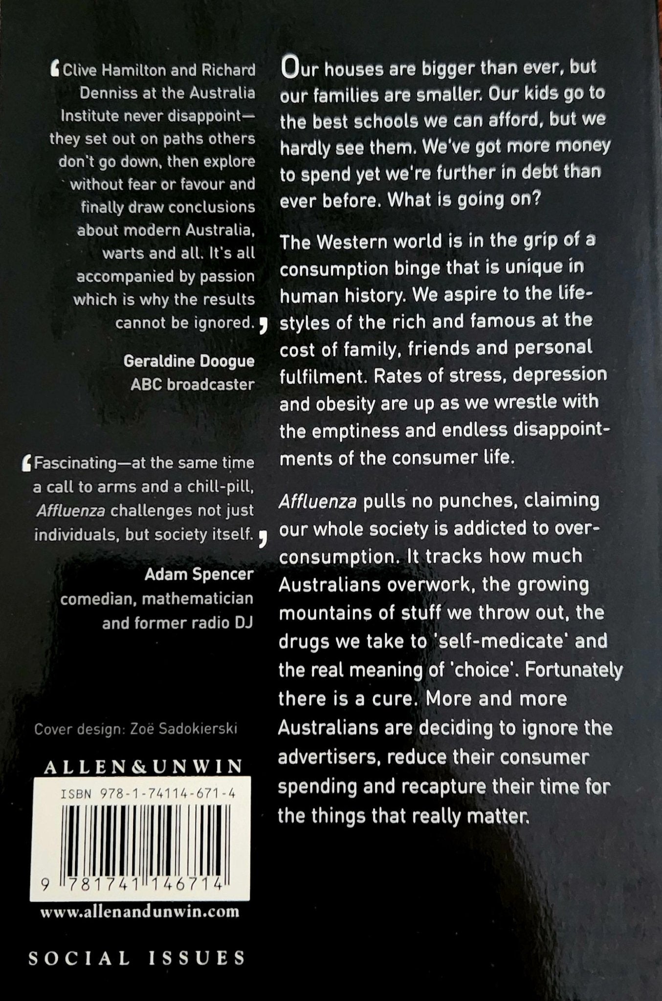 Affluenza: When too much is never enough - Oakmont Books