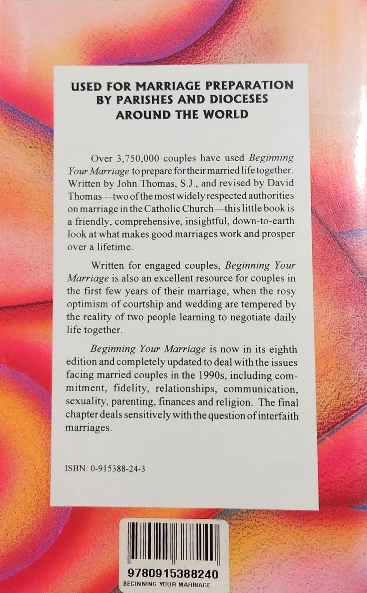 Beginning your Marriage - Oakmont Books