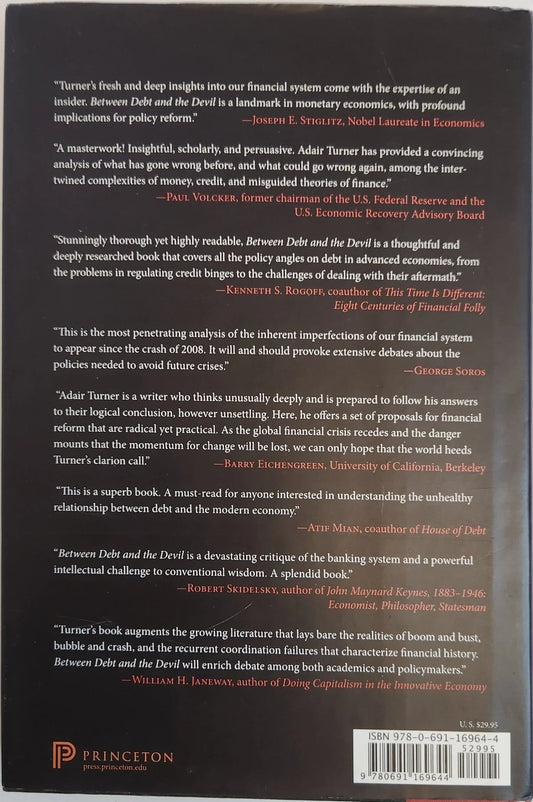 Between Debt and the Devil: Money, Credit, and Fixing Global Finance (1st EDITION) - Oakmont Books