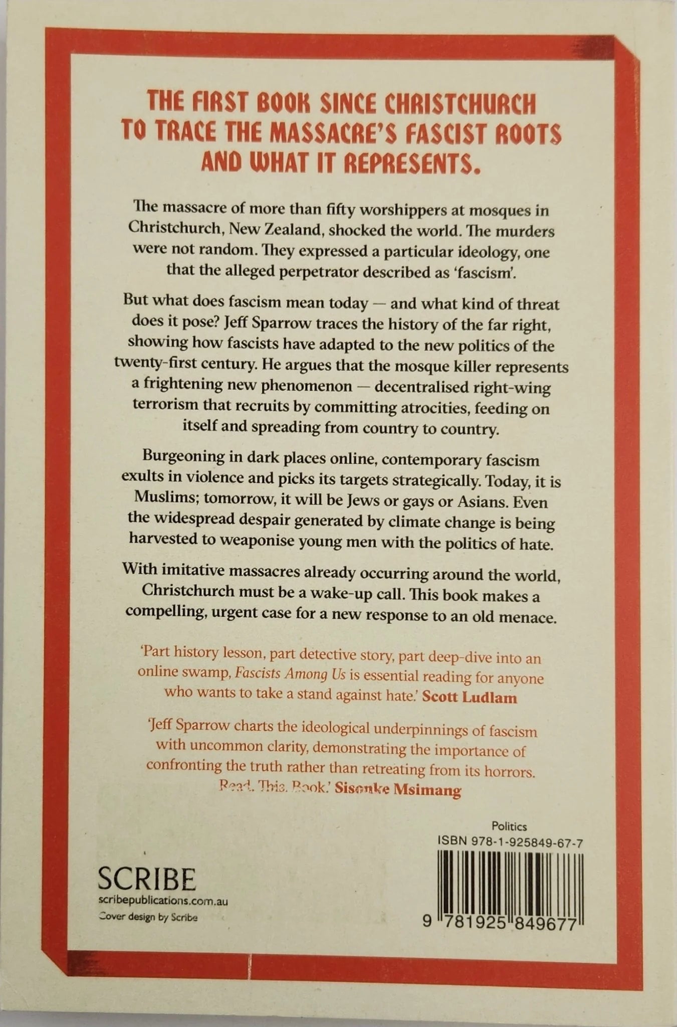 Fascists Among Us: Online Hate and the Christchurch Massacre - Oakmont Books