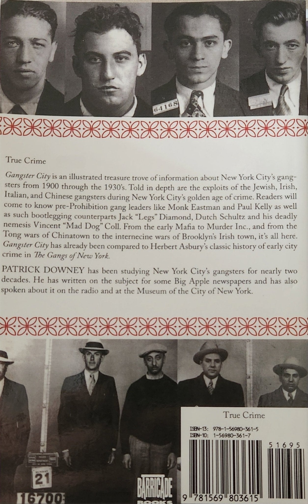 Gangster City: The History of the New York Underworld 1900 - 1935 - Oakmont Books