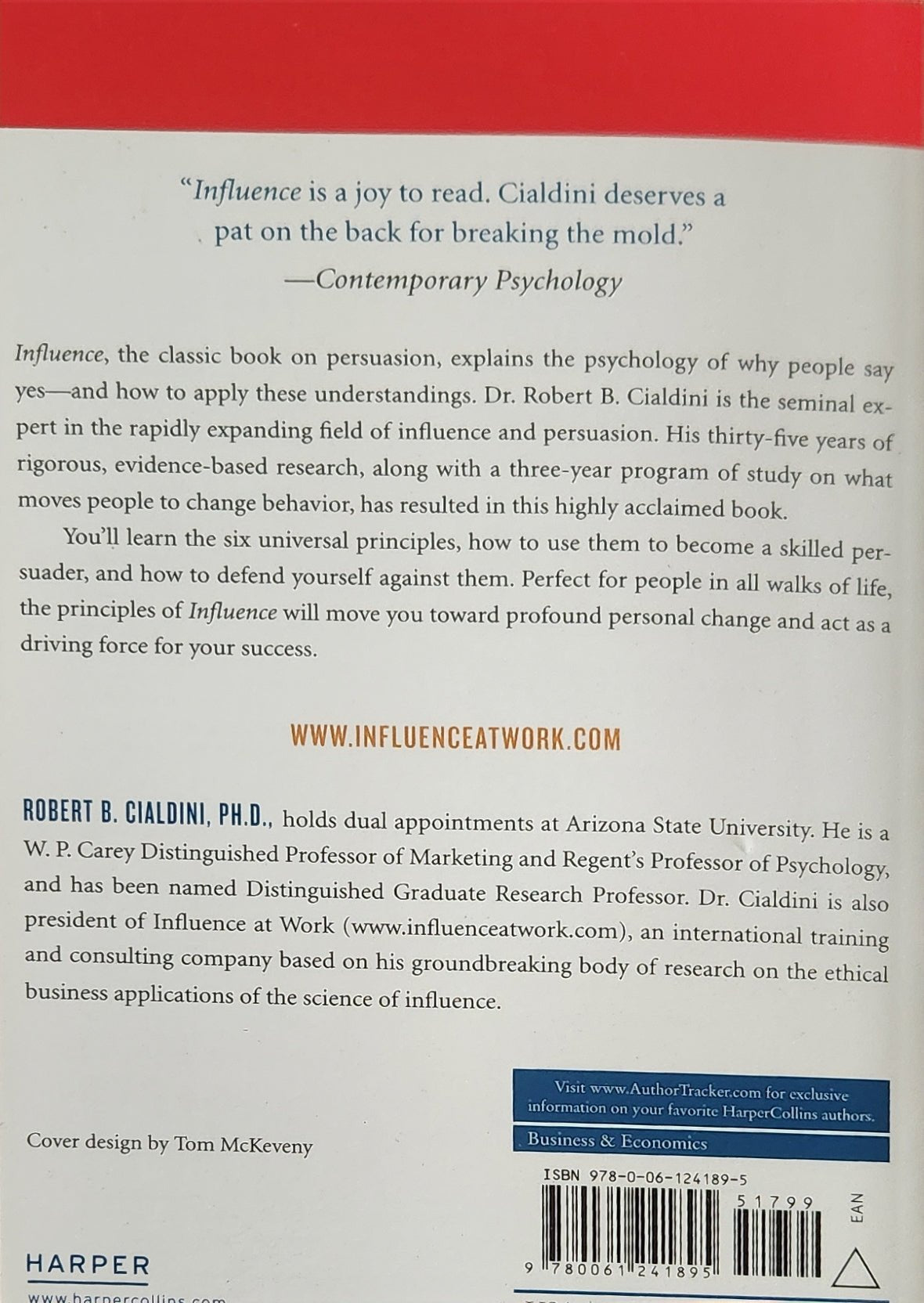 Influence: The Psychology of Persuasion - Oakmont Books