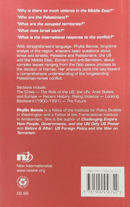 Israel - Palestine: The Conflict Explained - Oakmont Books