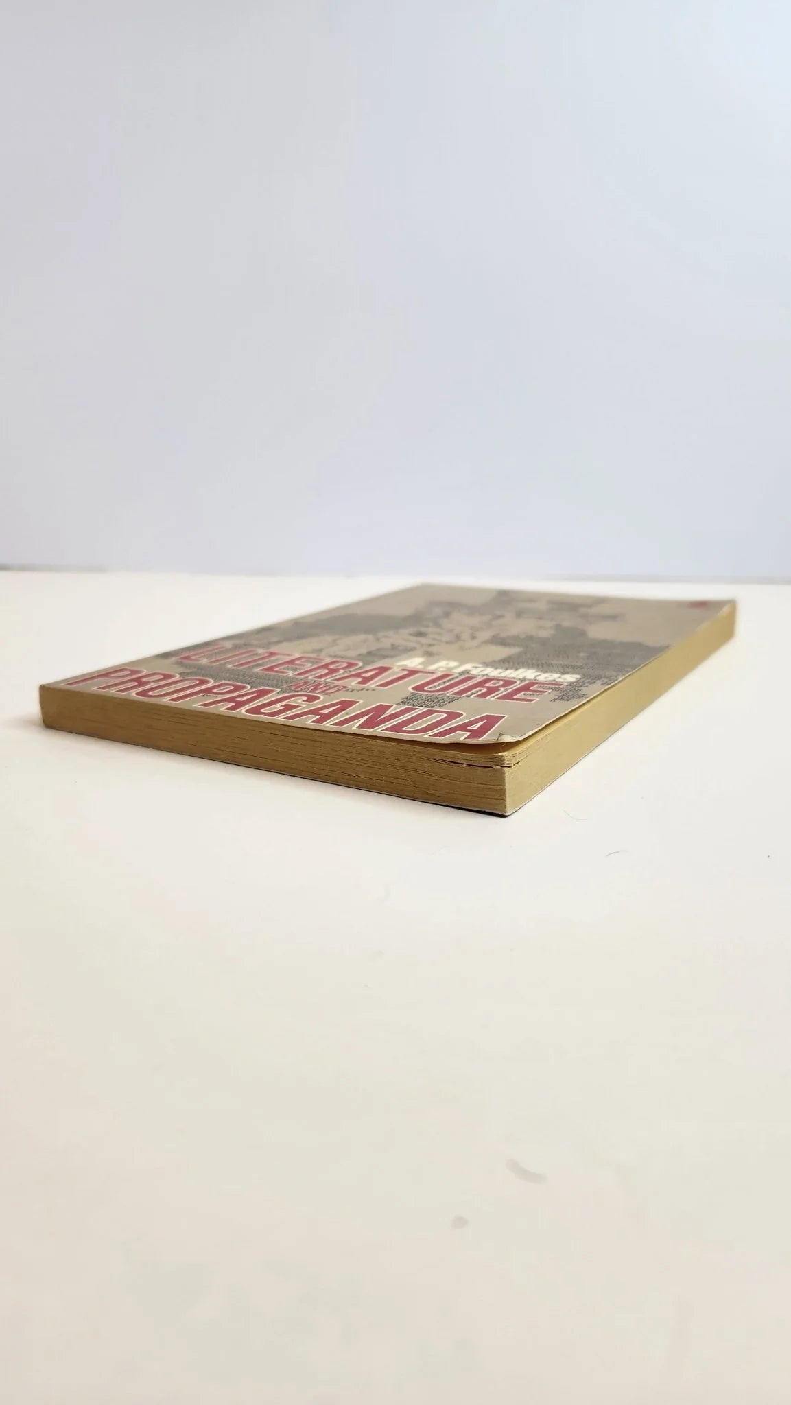 Literature and Propaganda - Oakmont Books