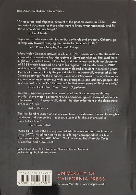 Soldiers in a Narrow Land: The Pinochet Regime in Chile - Oakmont Books