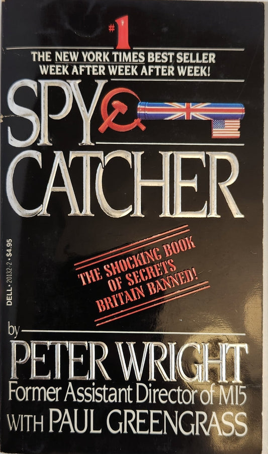 SPYCATCHER The Candid Autobiography of A Senior Intelligence Officer - My Store