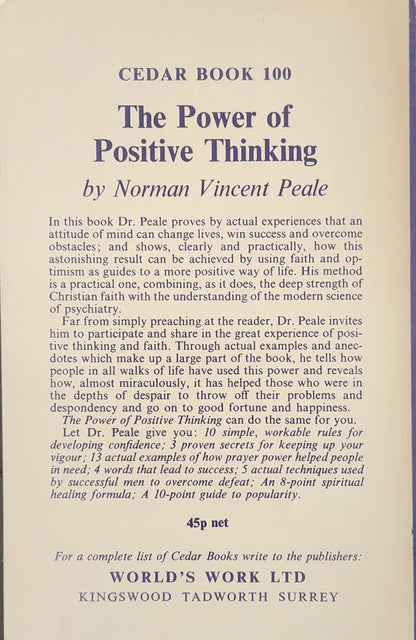 The Power Of Positive Thinking - Oakmont Books