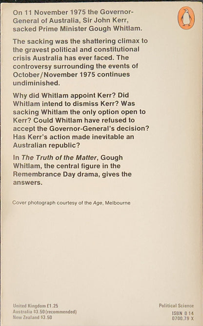 The Truth of the Matter - Oakmont Books