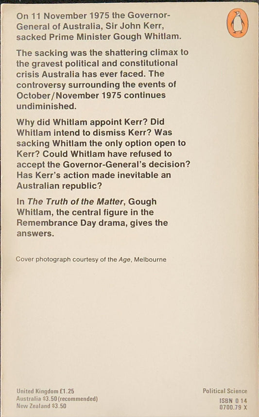 The Truth of the Matter - Oakmont Books