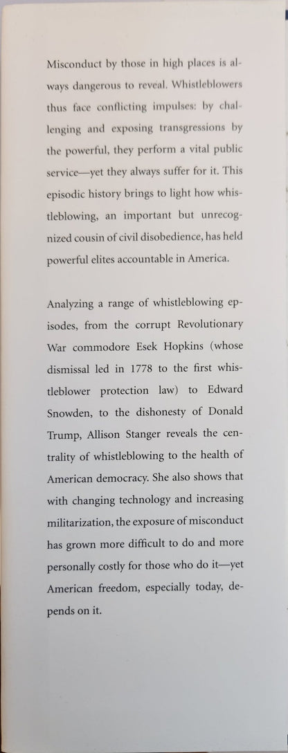 Whistleblowers: Honesty in America from Washington to Trump - My Store